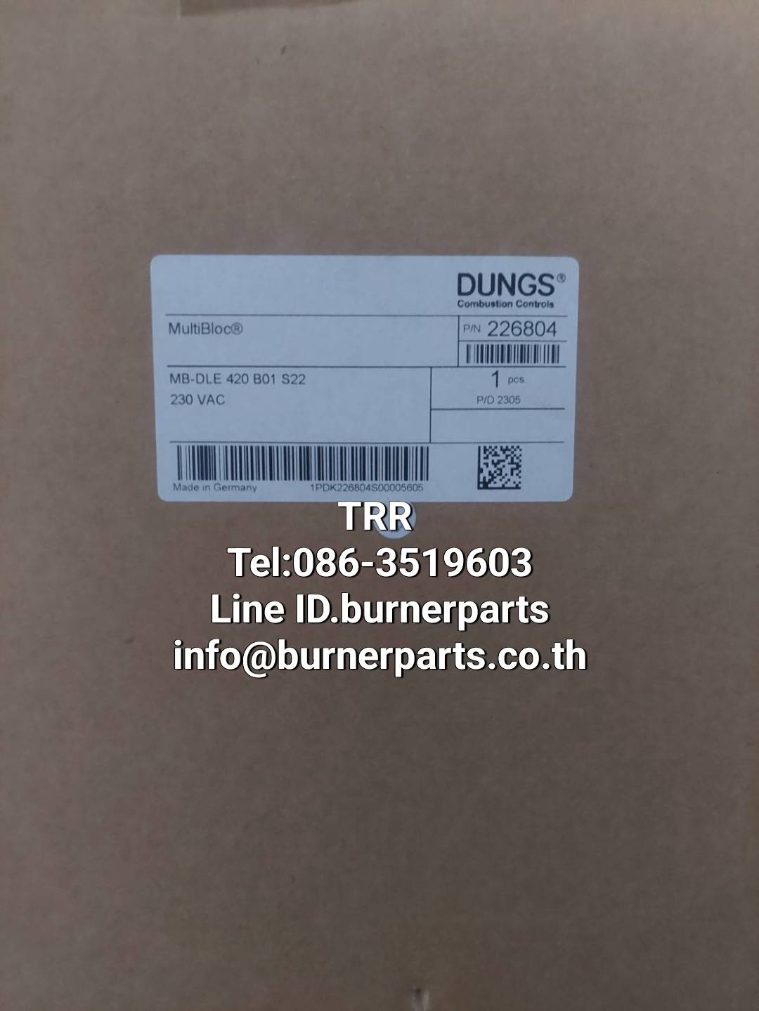 Dungs MB-DLE 420 B01 S22